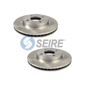 Par discos freno Del. para Nissan March, Micra, Note, Versa; Renault Clio